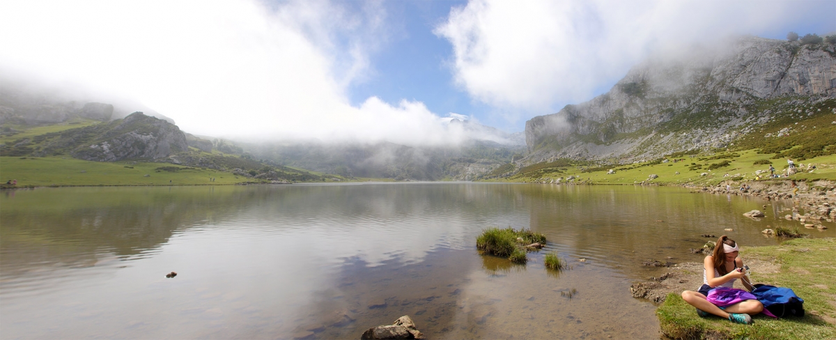 Panoramica Lago de la Ercina