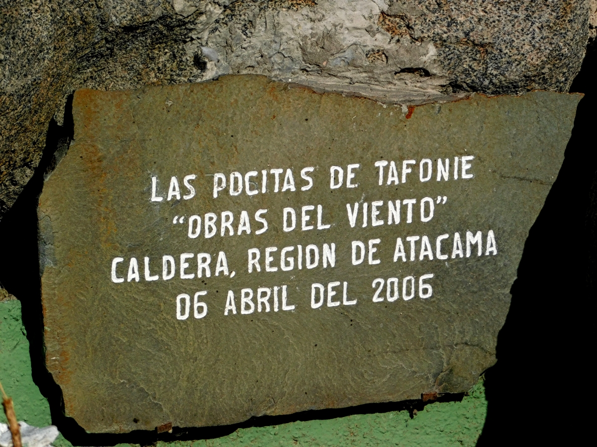 Est es la placa que tena las rocas de las tacitas