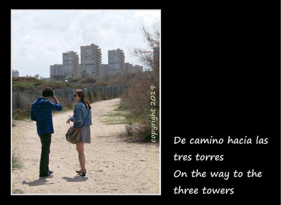 On the way to the three towers - De camino hacia las tres torres.    Photography by Campeador.