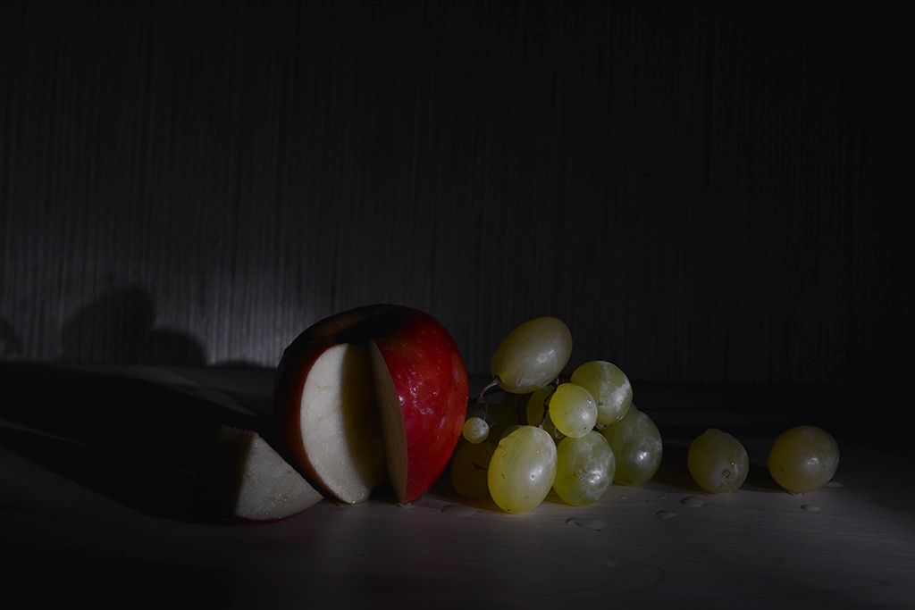 Uva y manzana