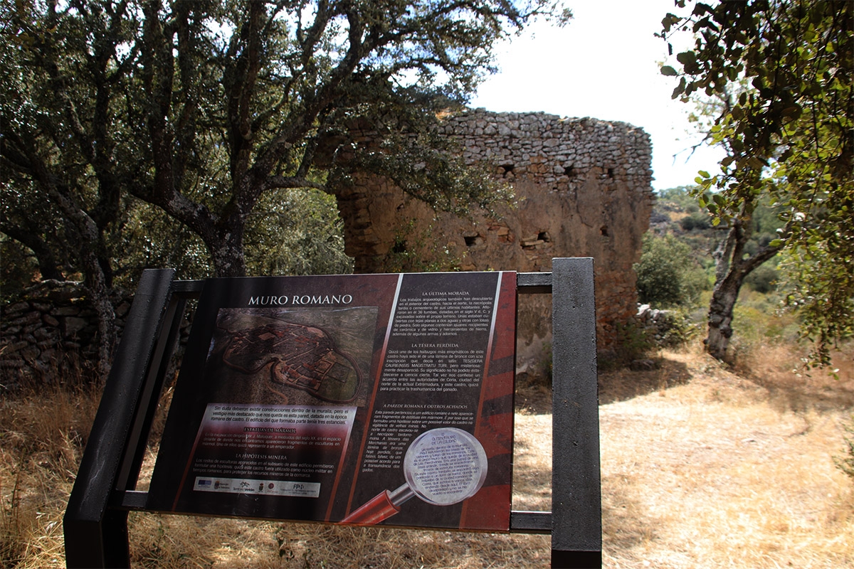 Muralla romana Castro de Las Merchanas