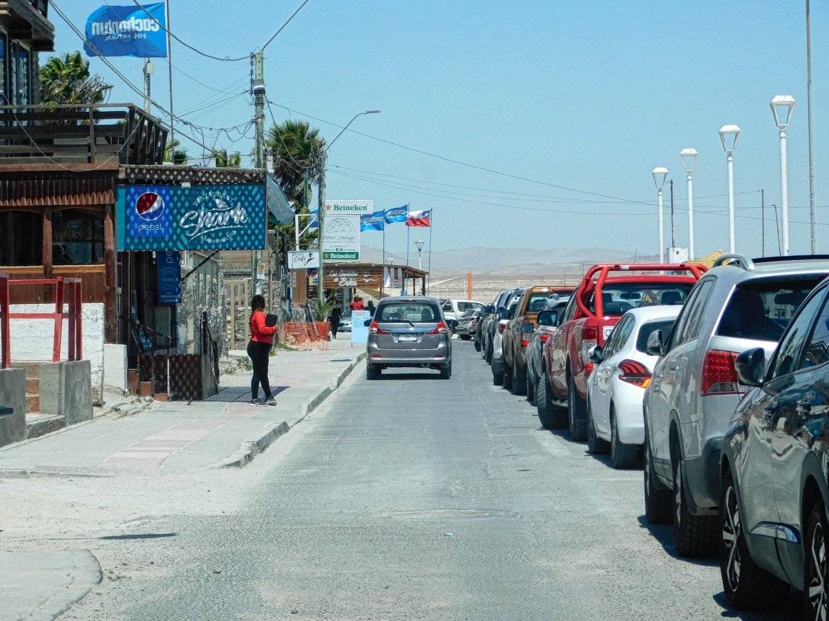 Ya subiendo al vehculo vamos a la salida para seguir ms al norte y conocer otros lugares