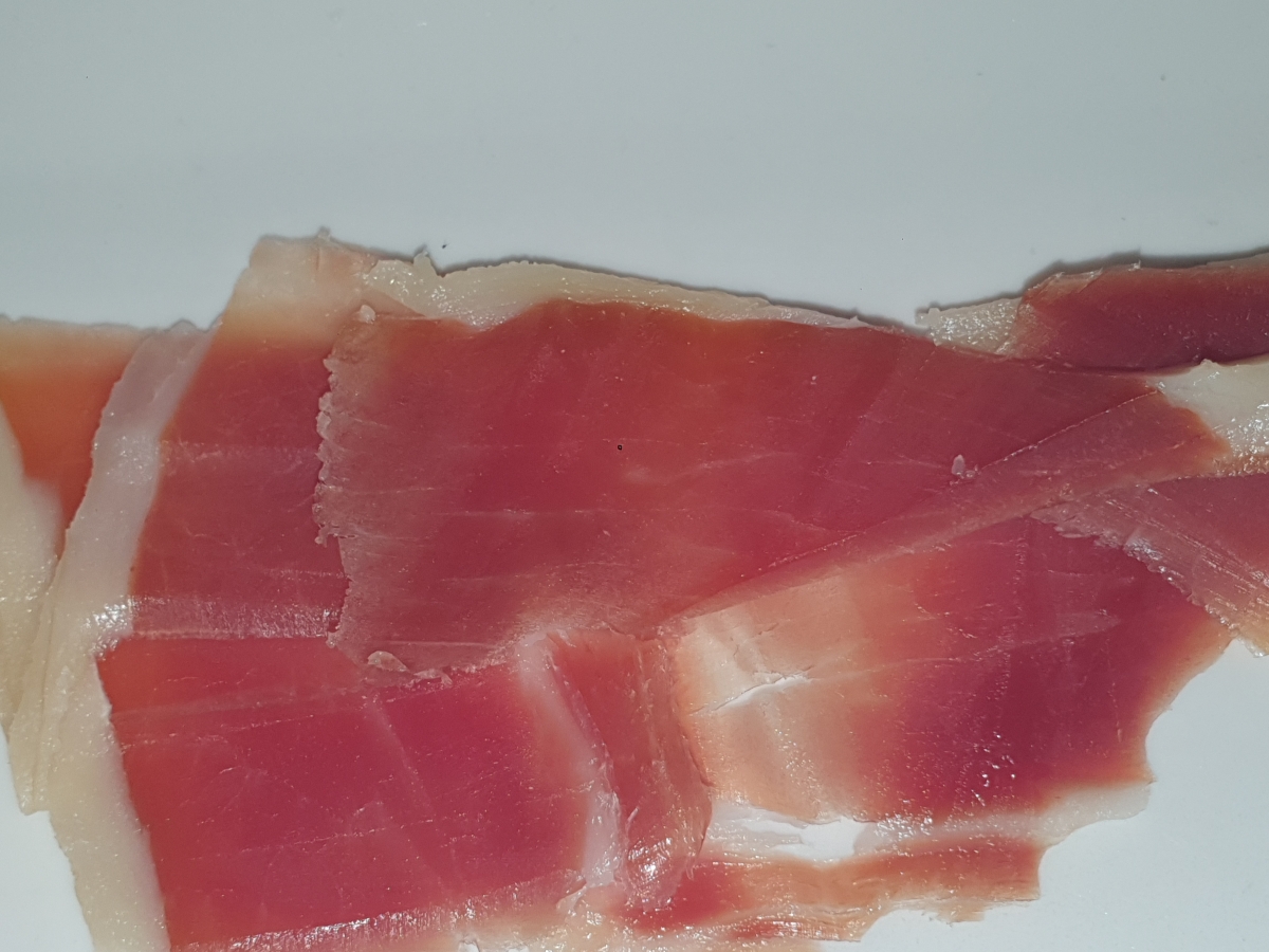 Jamn Serrano al corte