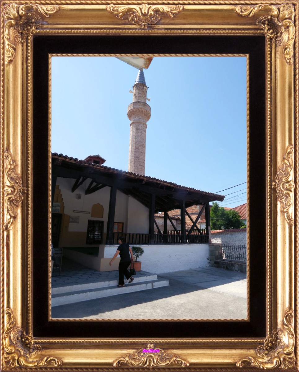 Minarete de la mezquita de Elbasan