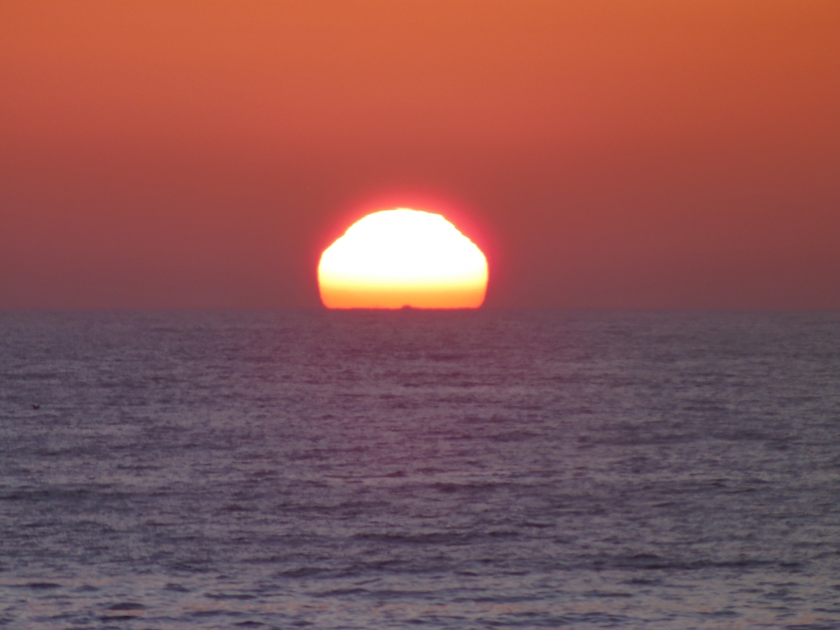 Paisaje de la playa de Flamenco