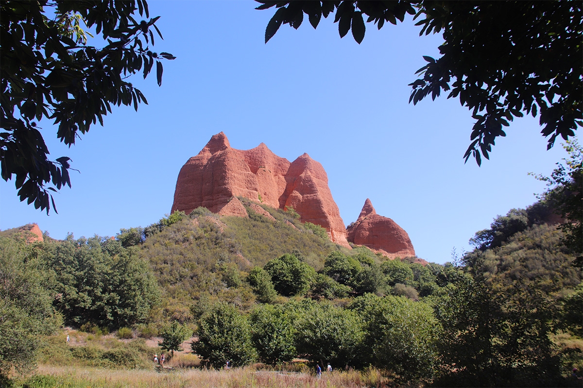 Vista de las Mdulas des de abajo