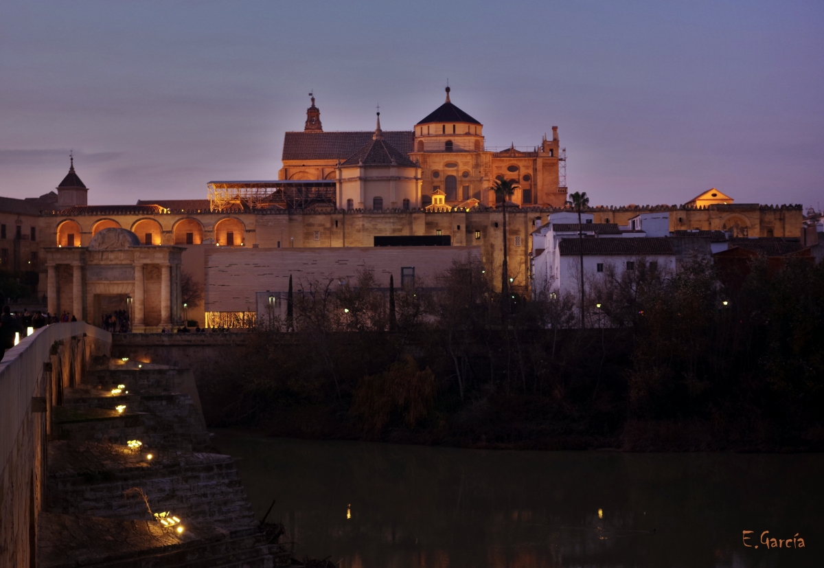 Anochecer en la Mezquita