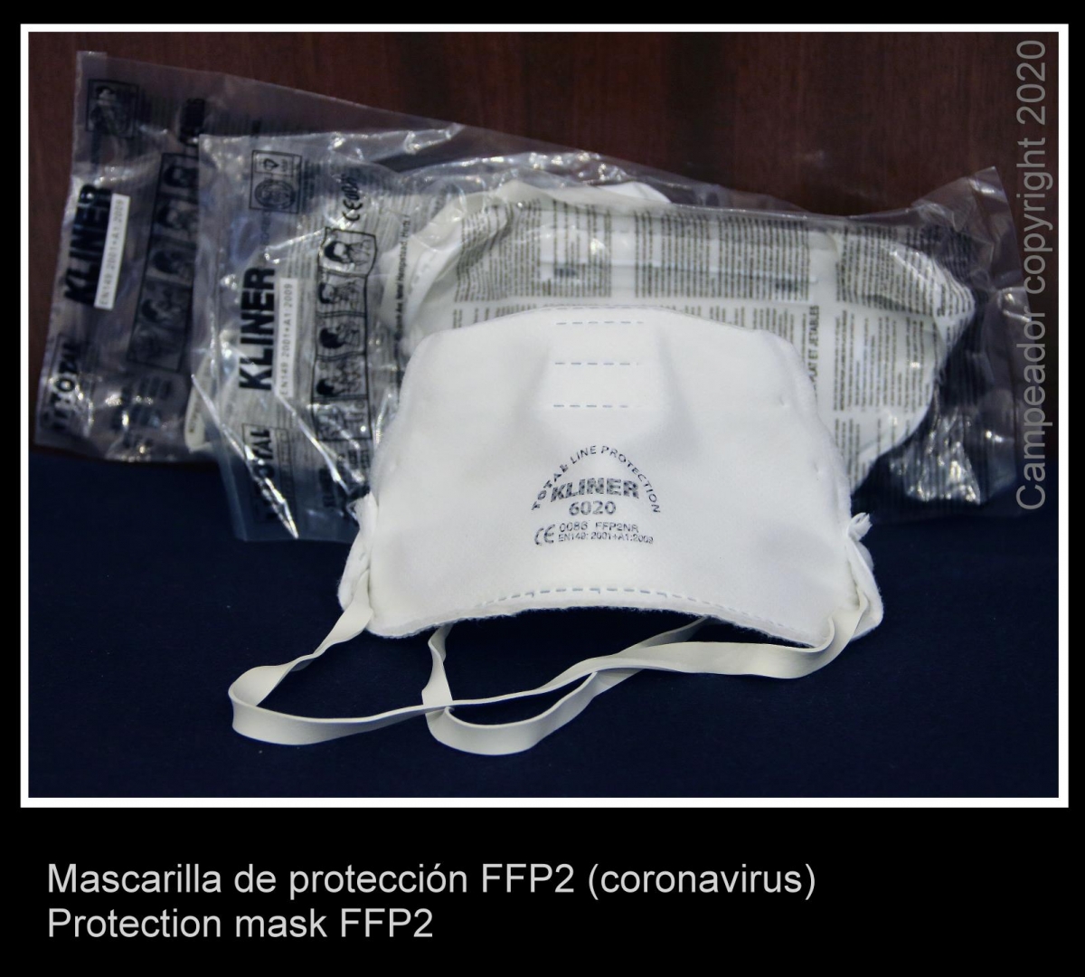 Protection Mask - Mascarilla de Proteccin (coronavirus). Photo by Mario Cid (Campeador)