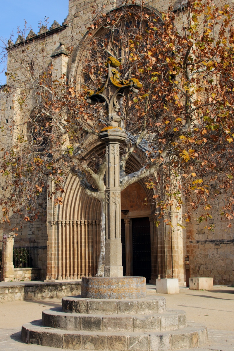 Monasterio Sant cugat parte frontal
