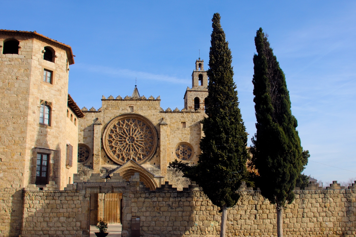 Monasterio Sant cugat vista general