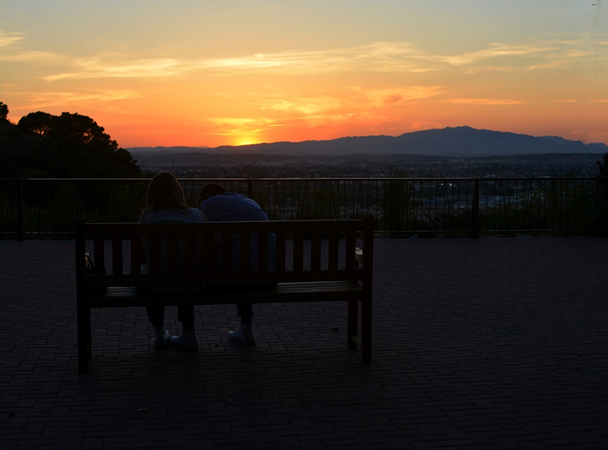 Atardecer desde el Santuario