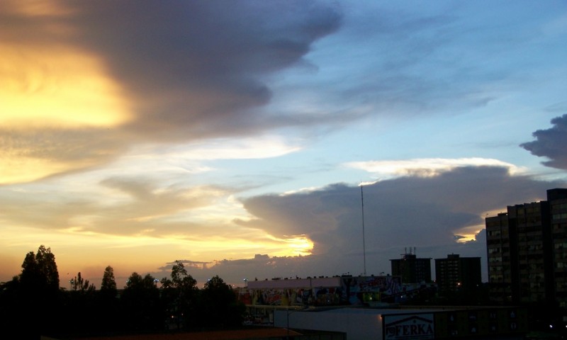 Atardecer en guayana