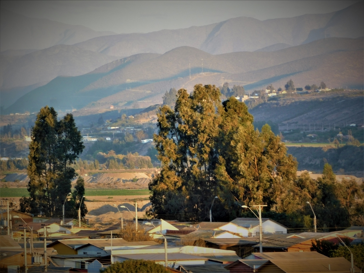 Paisaje del barrio y parte de la Serena