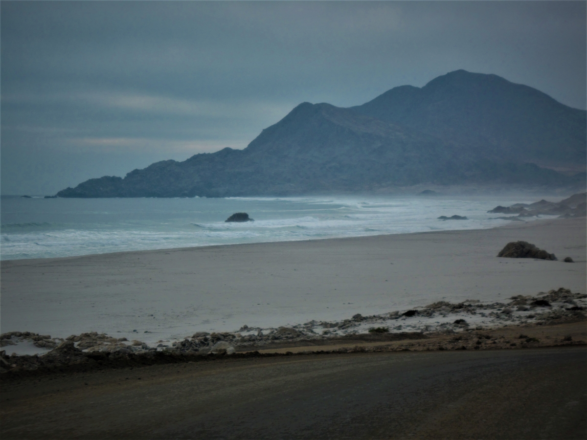 En ciertas partes por lo menos el mar nos acompaa