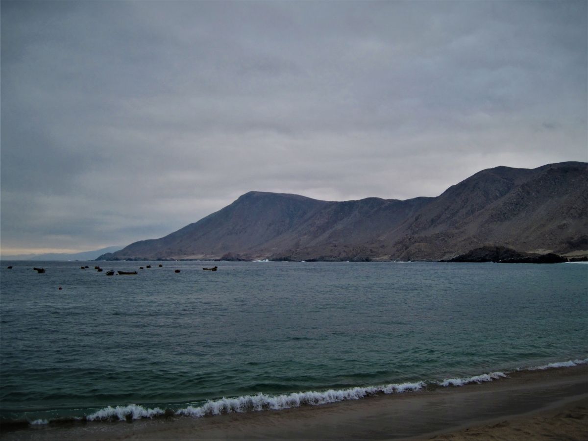 El mar nunca te deja en estos parajes desrticos