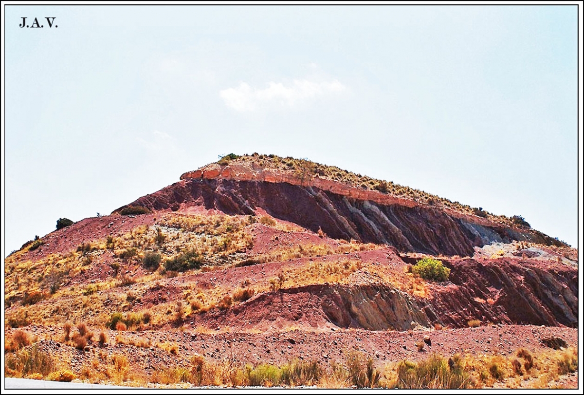 Tierra roja.