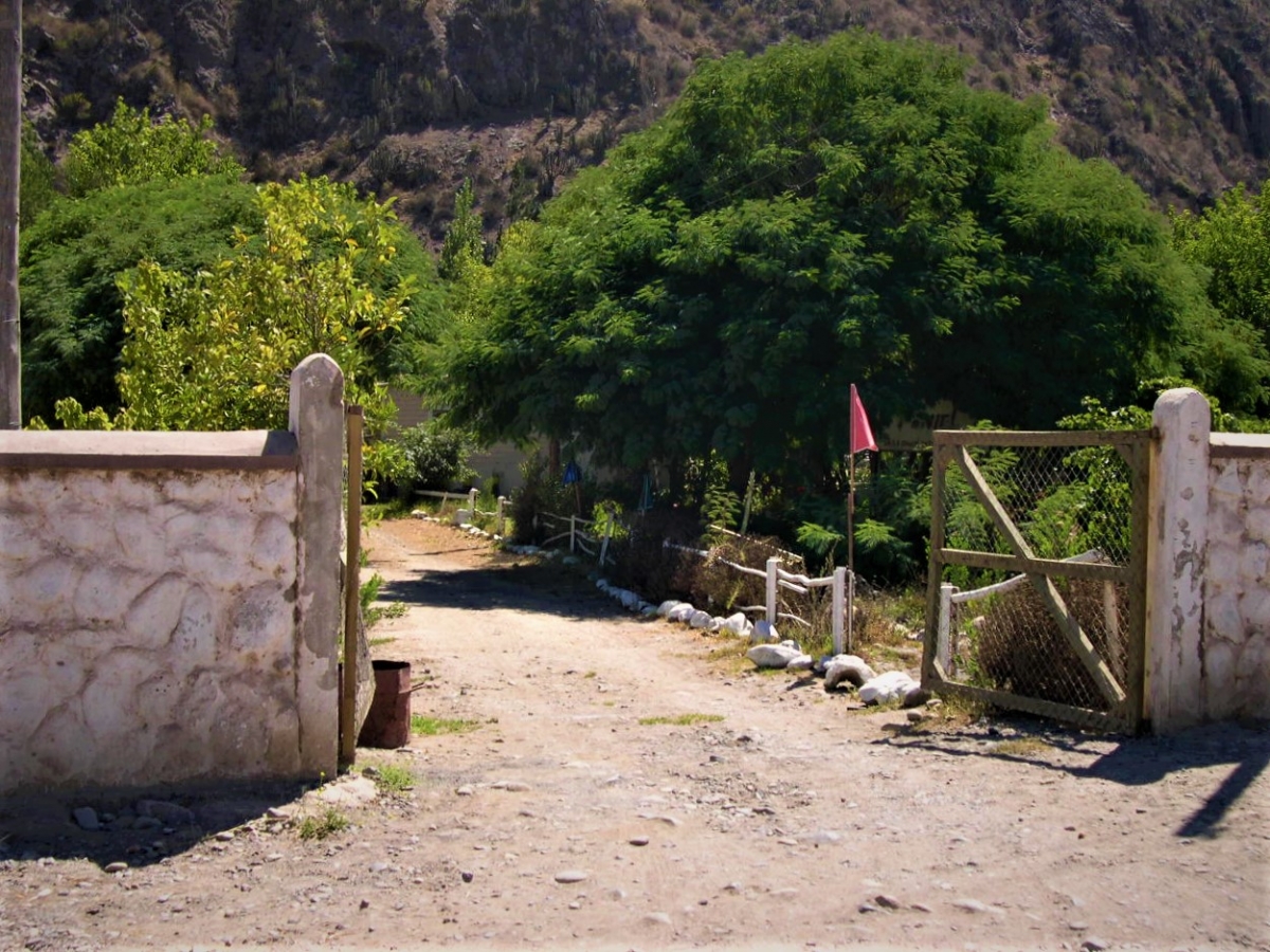 Entrada al campamento Peniel, bien venidos todos jajajaja