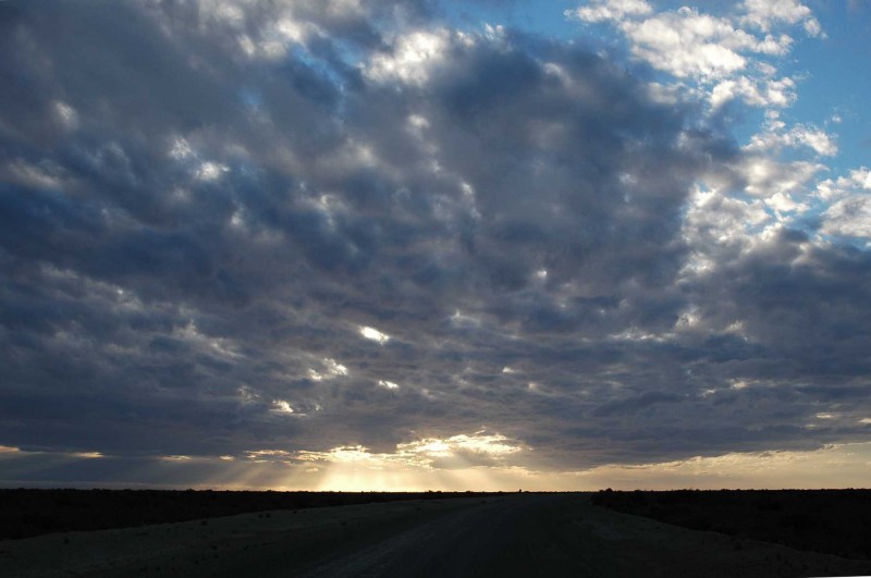 Atardecer En La Ruta