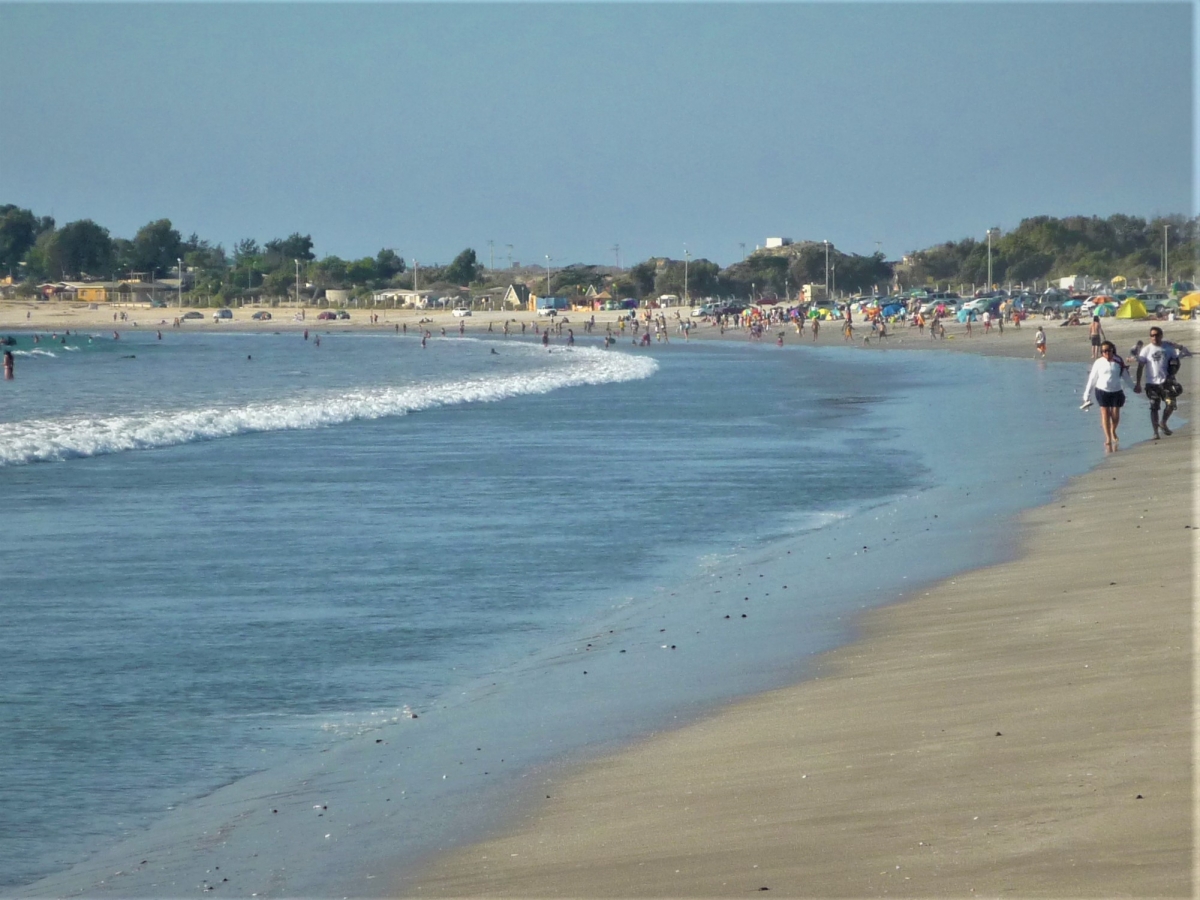 Playa las manchas, Caldera