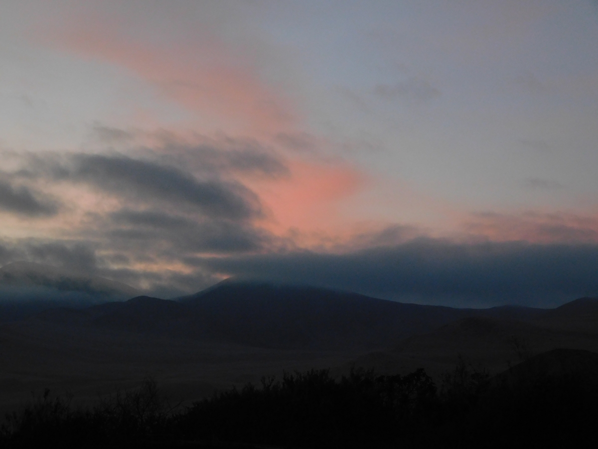 El norte y sus atardeceres