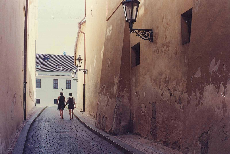 pareja en praga