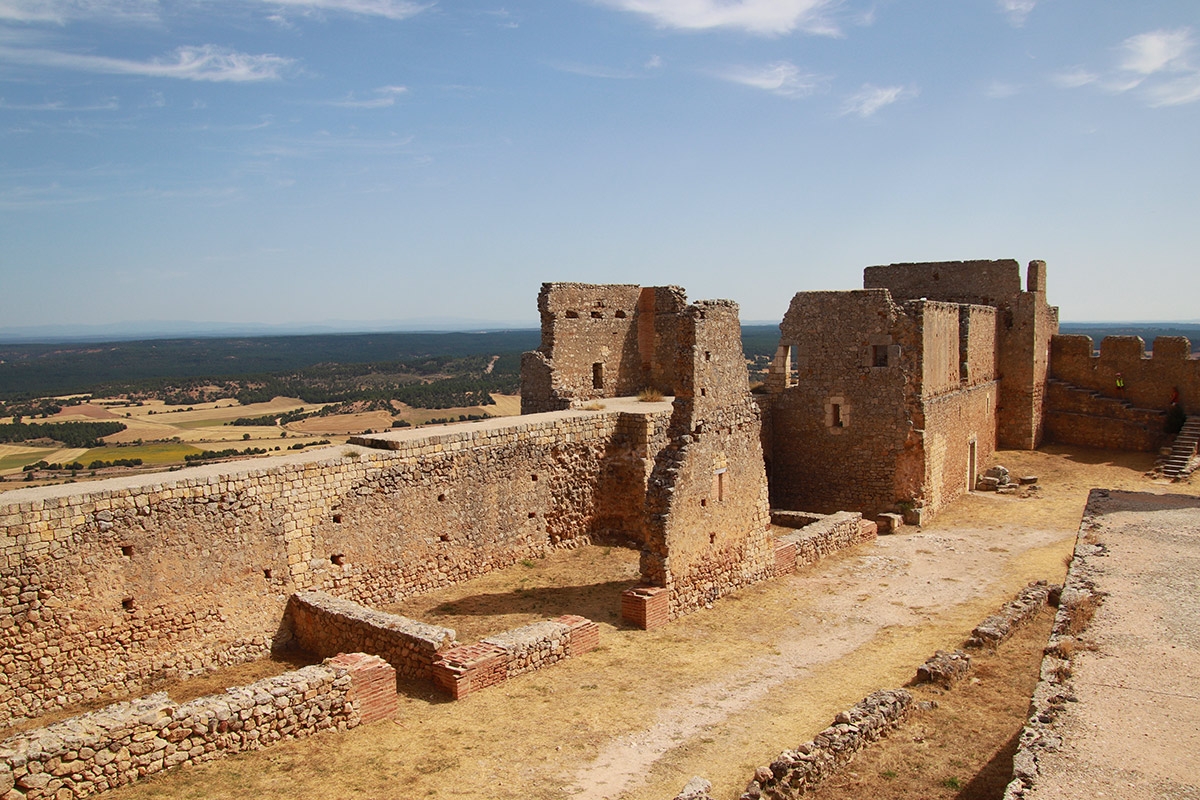 Interior Fortaleza de Gormaz