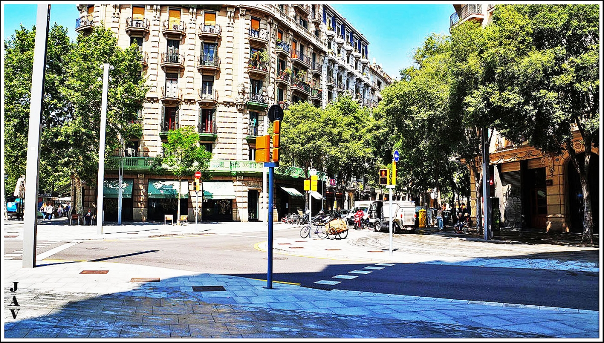 Cruce de calles.