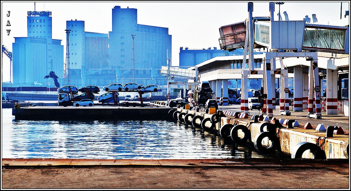 Muelle para pasajeros.