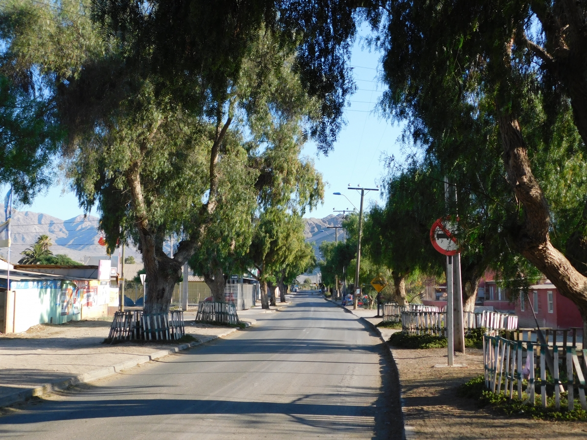 Entrada al pueblo de San Pedro