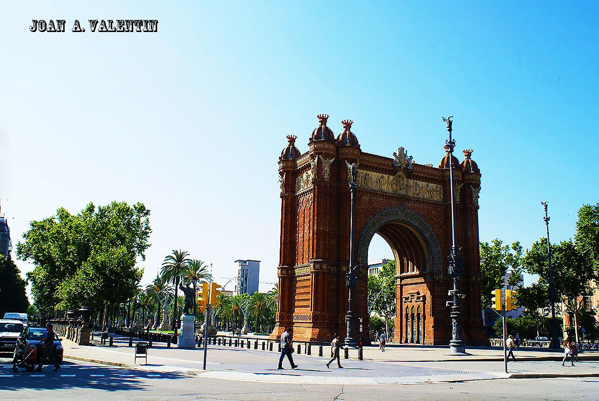 Arc del Trionf - Arco del Triunfo. 1