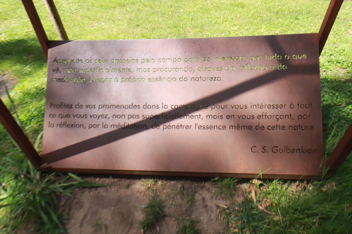 pensamento de Gulbenkian