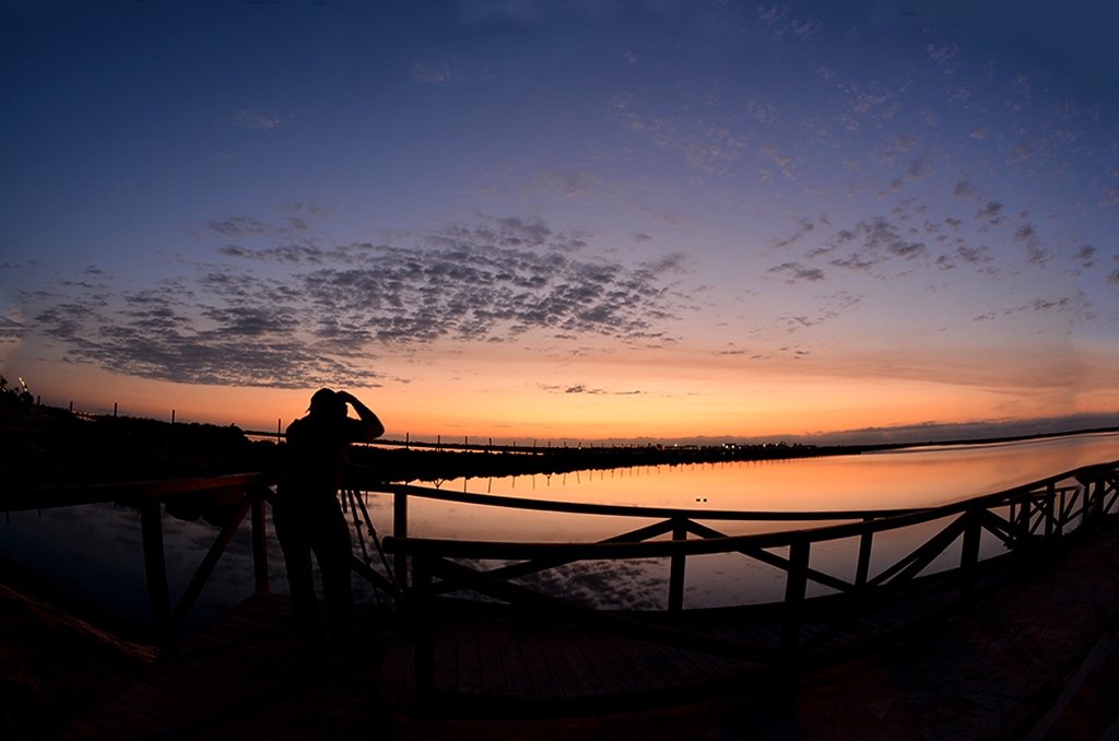 Amanecer playa lopagan