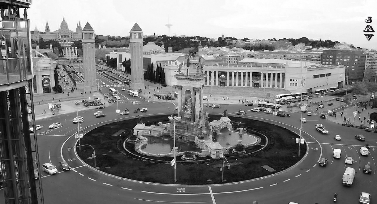 Plaa d\'Espanya - Plaza de Espaa.