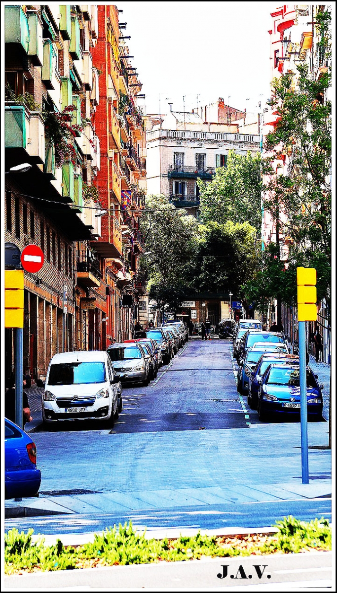 De la C. Lleida a la Av. Del Paral.lel