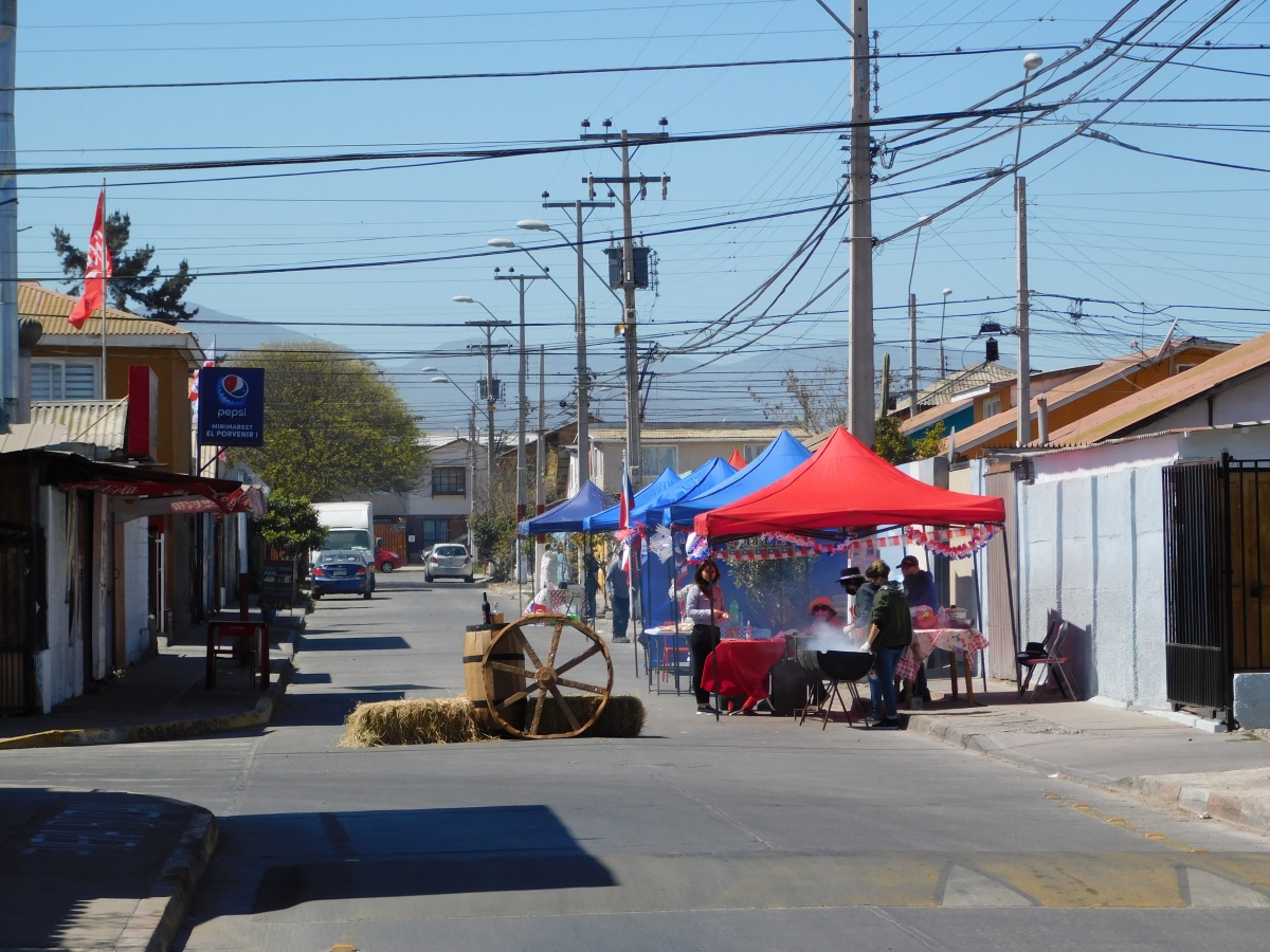 Feria costumbrista en el barrio