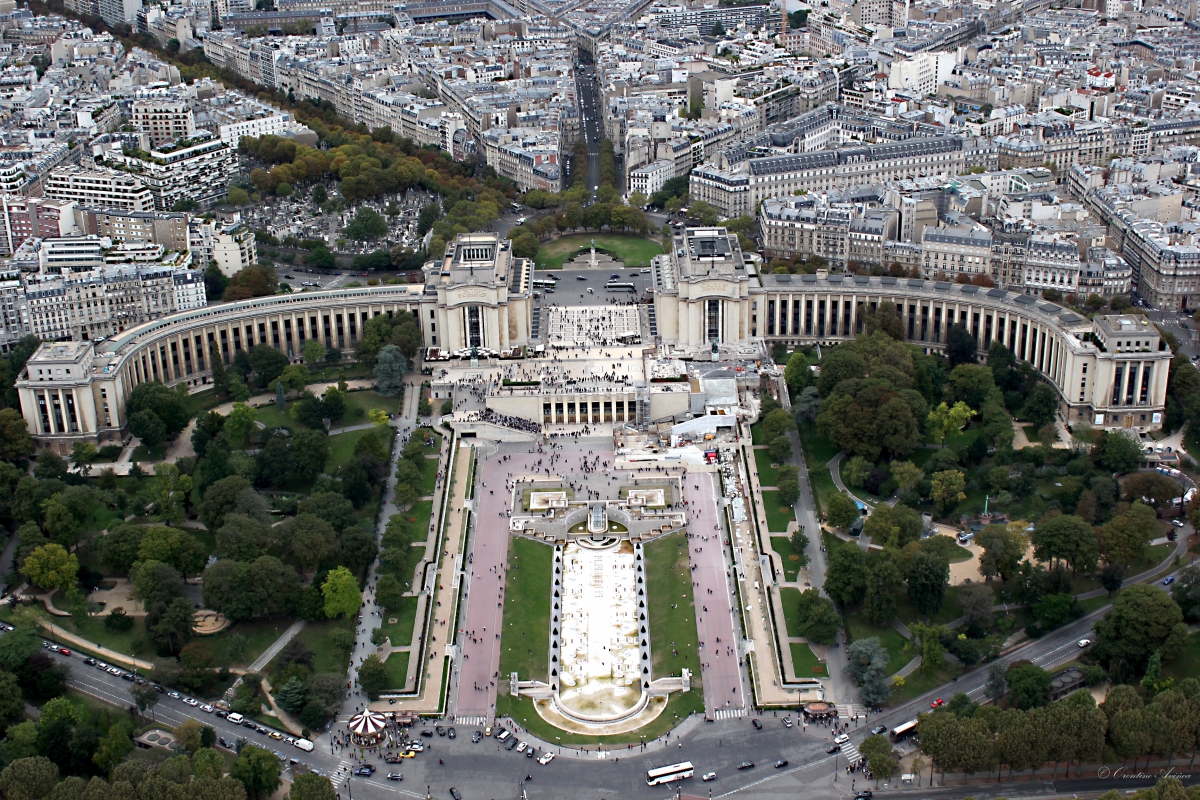 Trocadero desde Eiffel