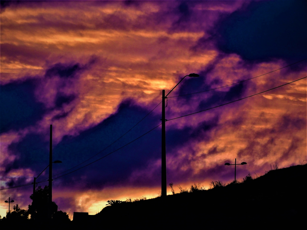 El cielo mostrando todo su poder