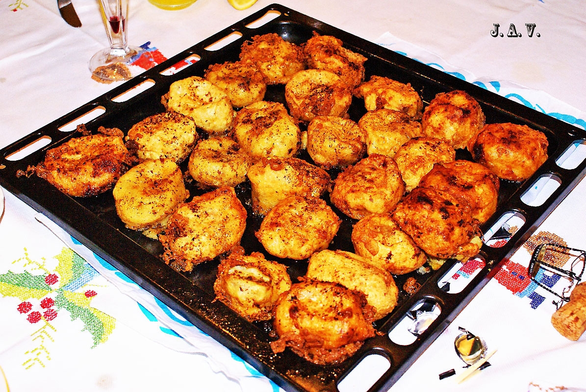 Patatas rellenas.