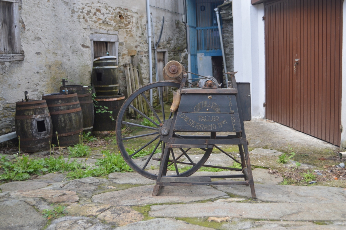 Rodas de afiar de Florencio de Arboiro. San Xon de Ro. Ribeira Sacra. Ourense
