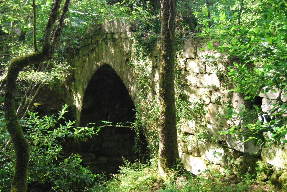 Ponte Medieval. Lumeares . A Teixeira/ Santa Tegra. Castro Caldelas. Ourense. Ribeira Sacra Galcia