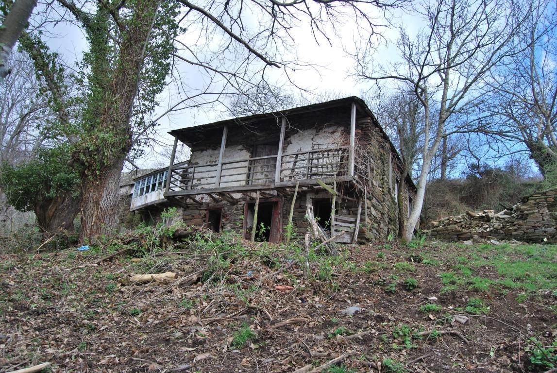 As Carballeiras (despoboamento). . Castro Caldelas. Ourense. Ribeira Sacra. Galcia.