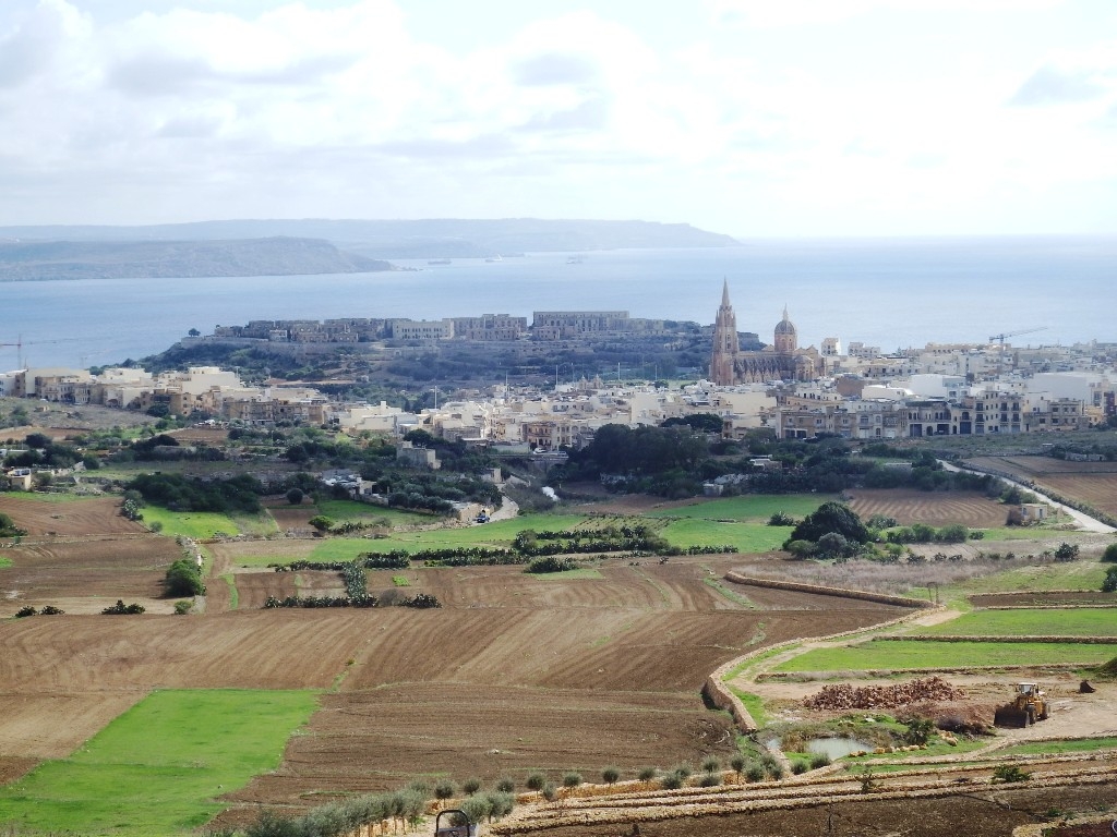 Vista panormica de las islas maltesas