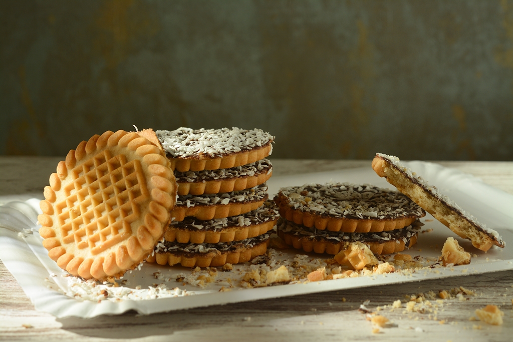 Galletas de chocolate y coco