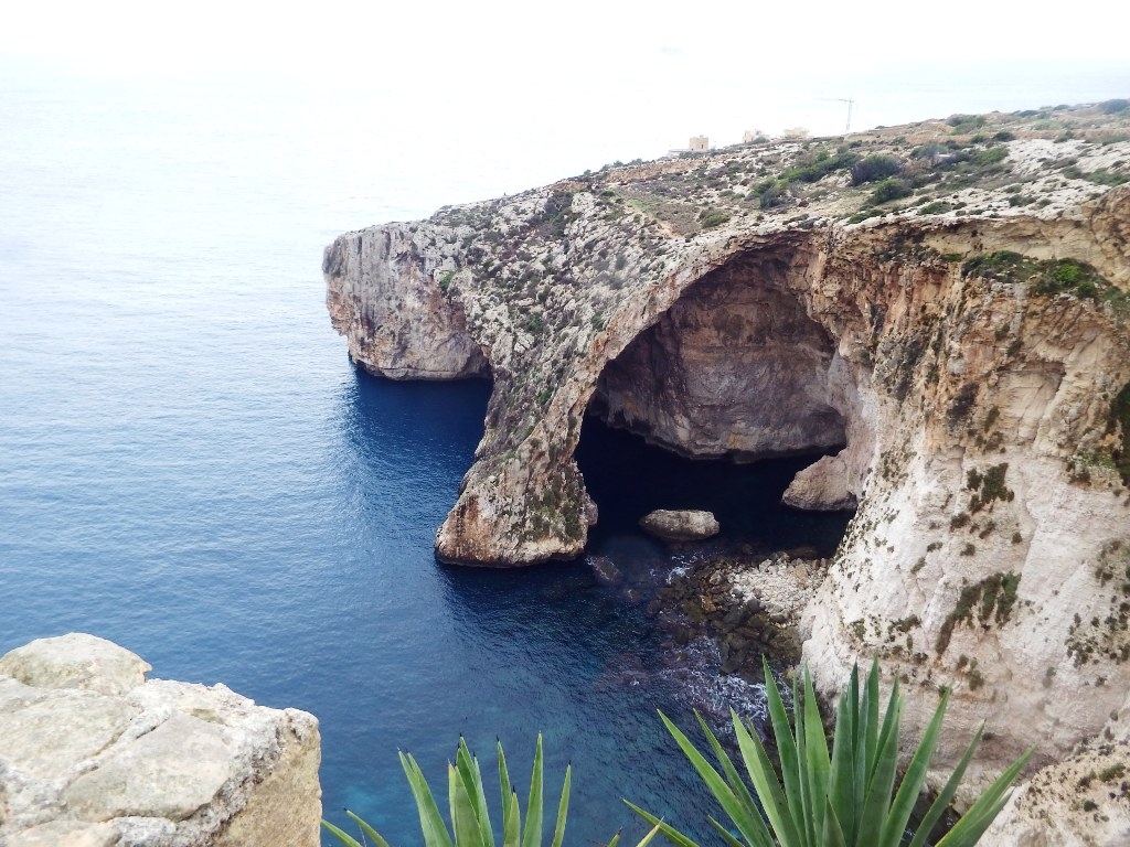 La gruta azul