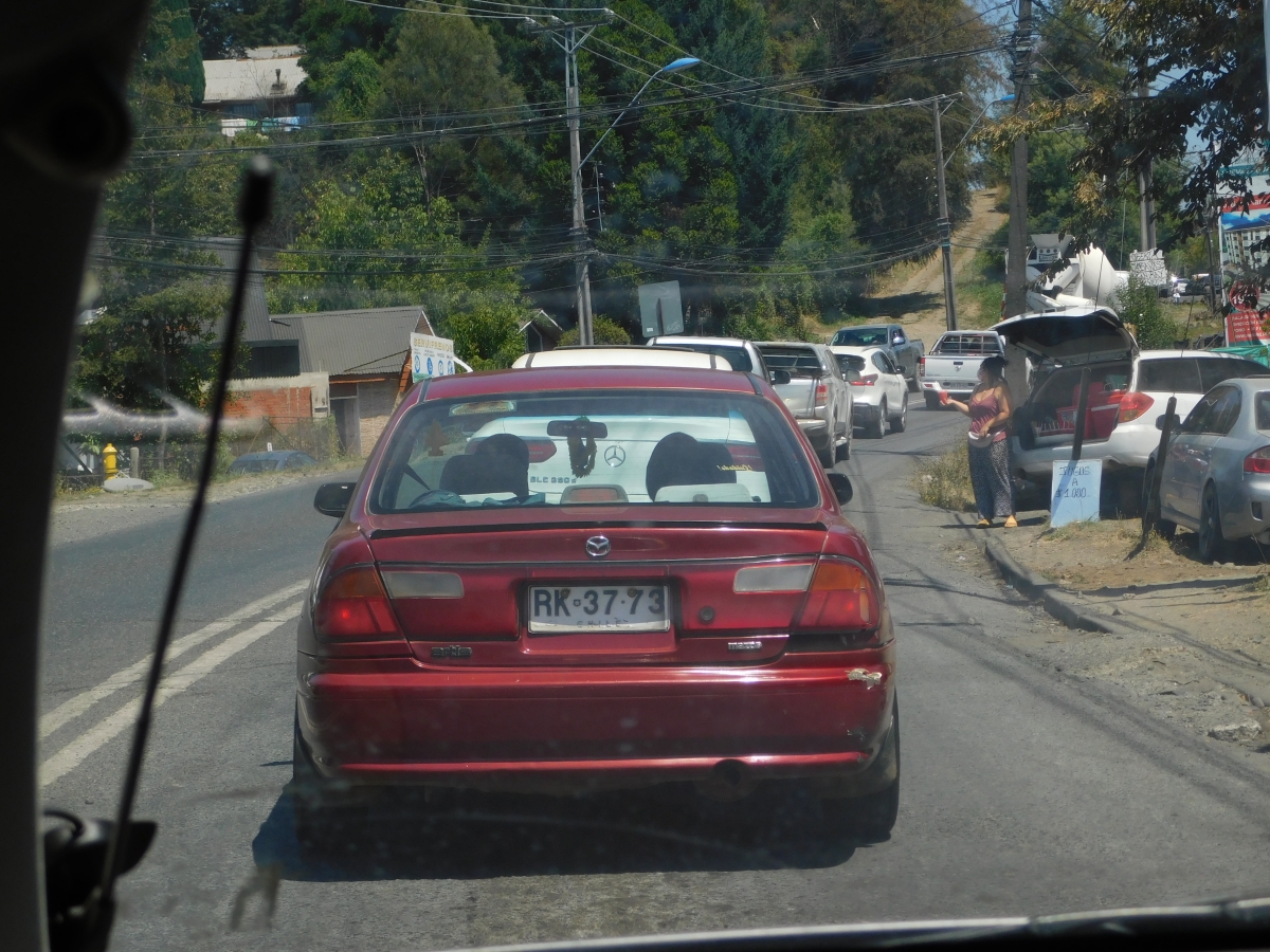 Saliendo ya de Villarrica 