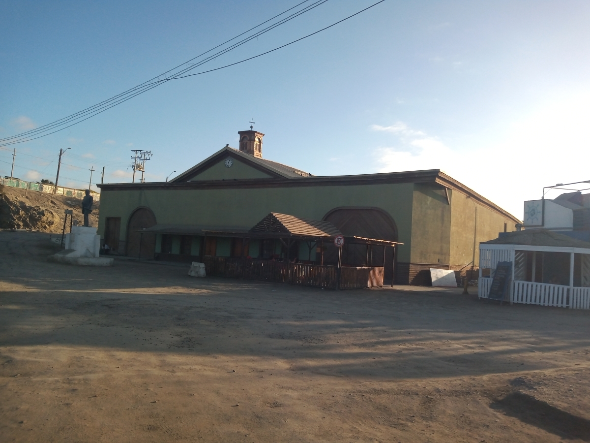 Ex Estacin de ferrocarriles de caldera 