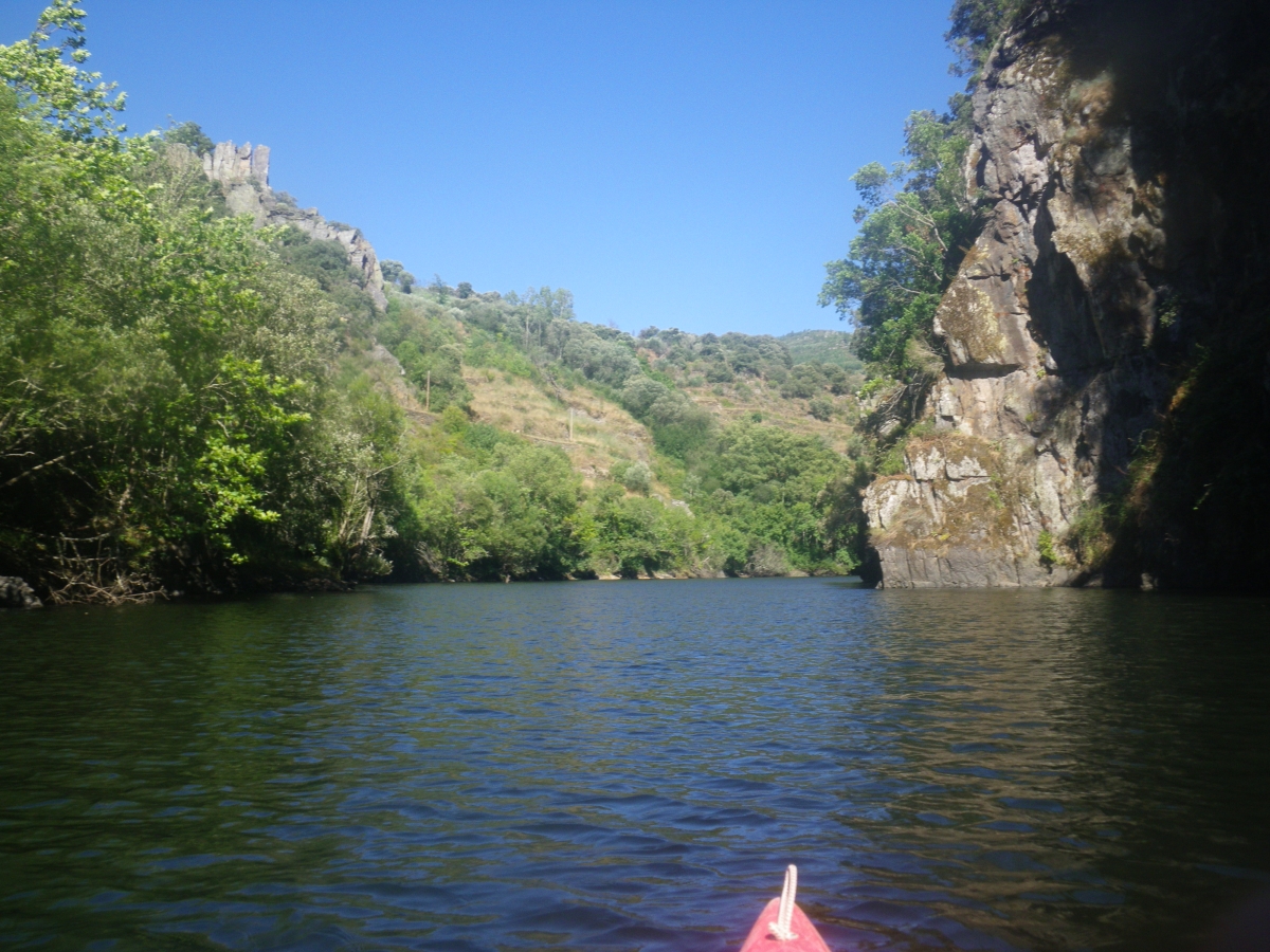 Kayak Navea-Bibei. Trives-San Xoan de Ro. Ourense. Galicia