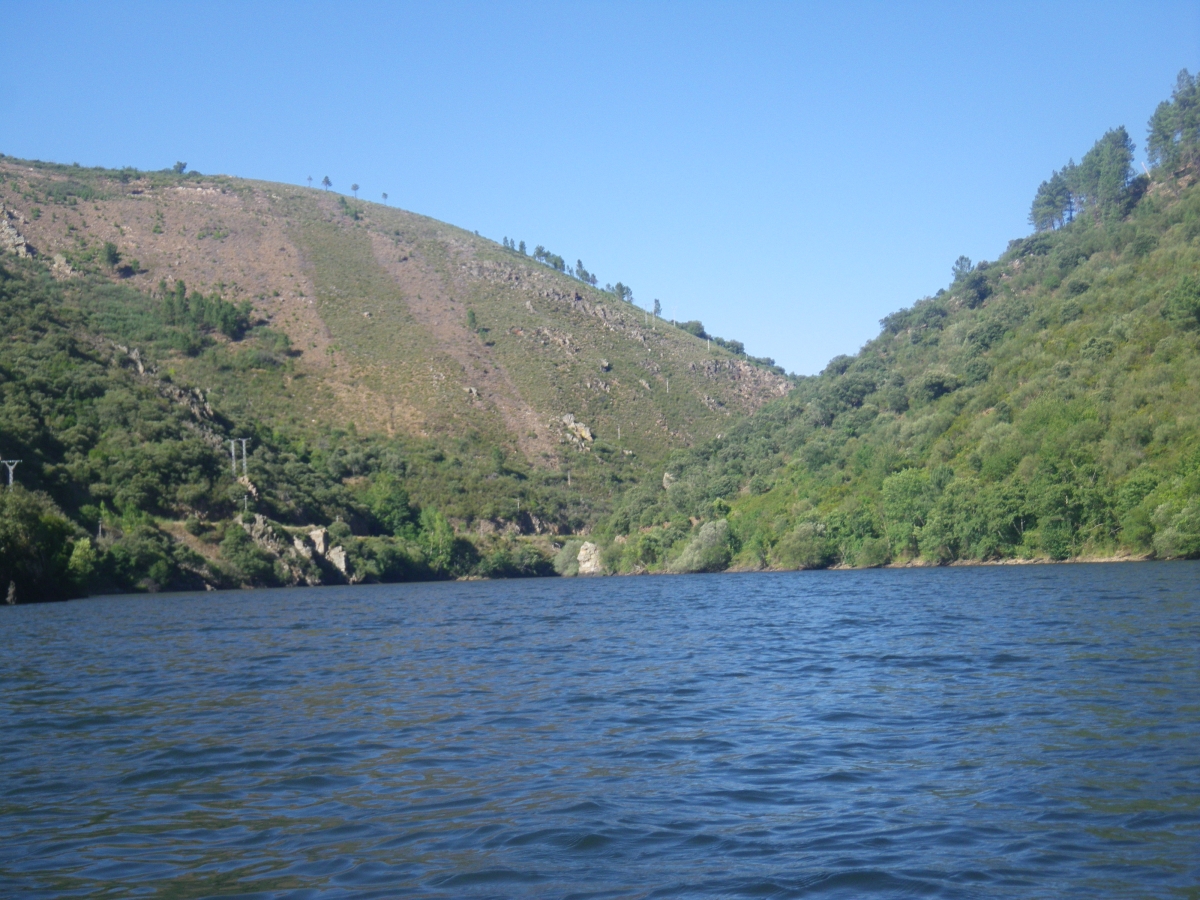Kayak Navea-Bibei. Trives-San Xoan de Ro. Ourense. Galicia