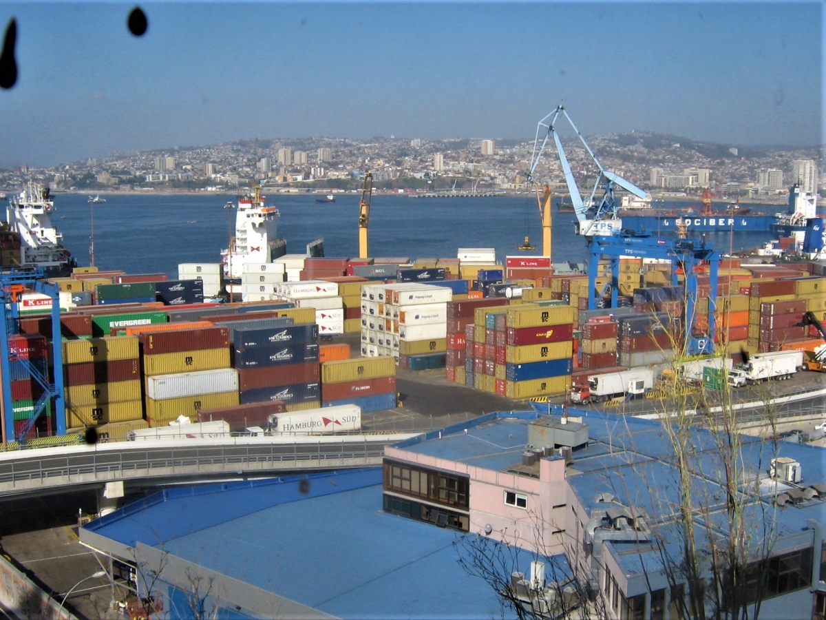 Muelle en el puerto 