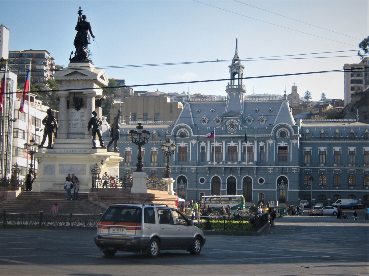 Monumentos en el puerto 